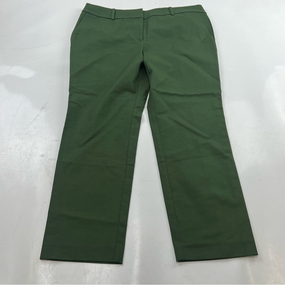 Ann Taylor NWT Forest Green Straight-Leg Dress Pants